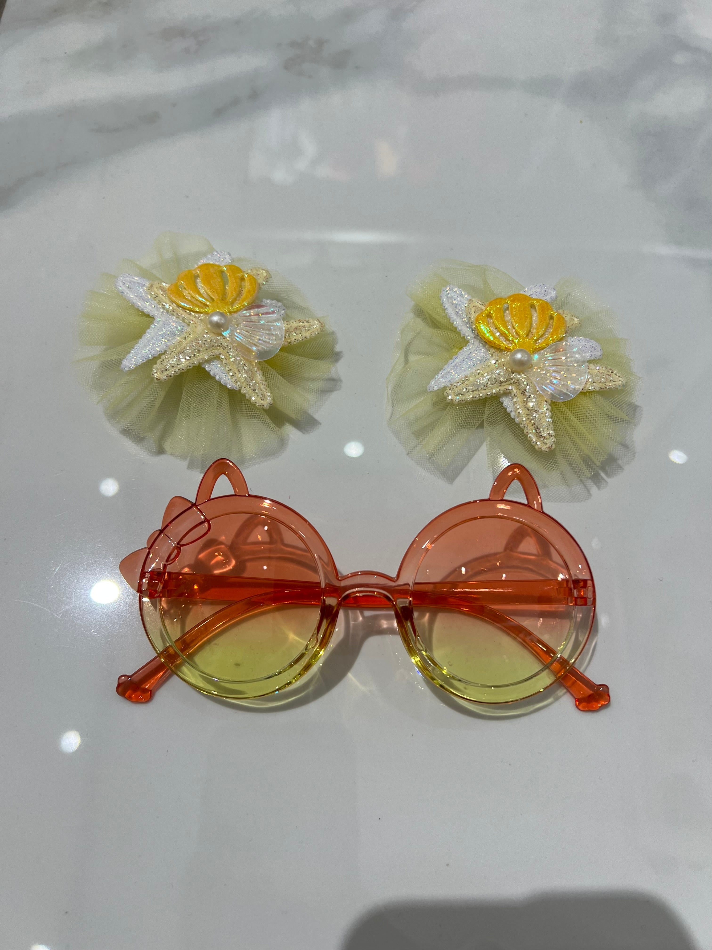 Set occhiali e mollettine
