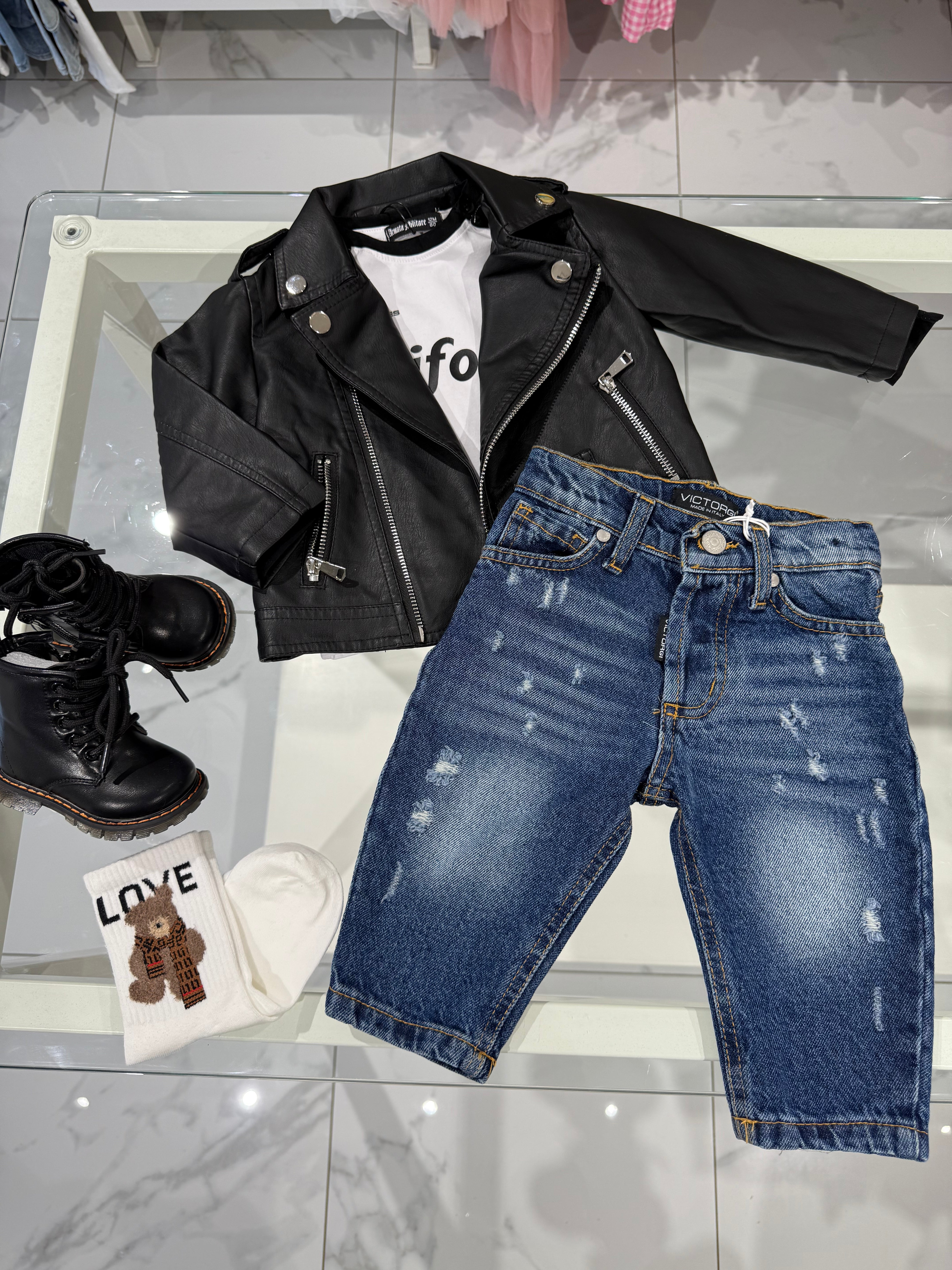 Jeans strappetti