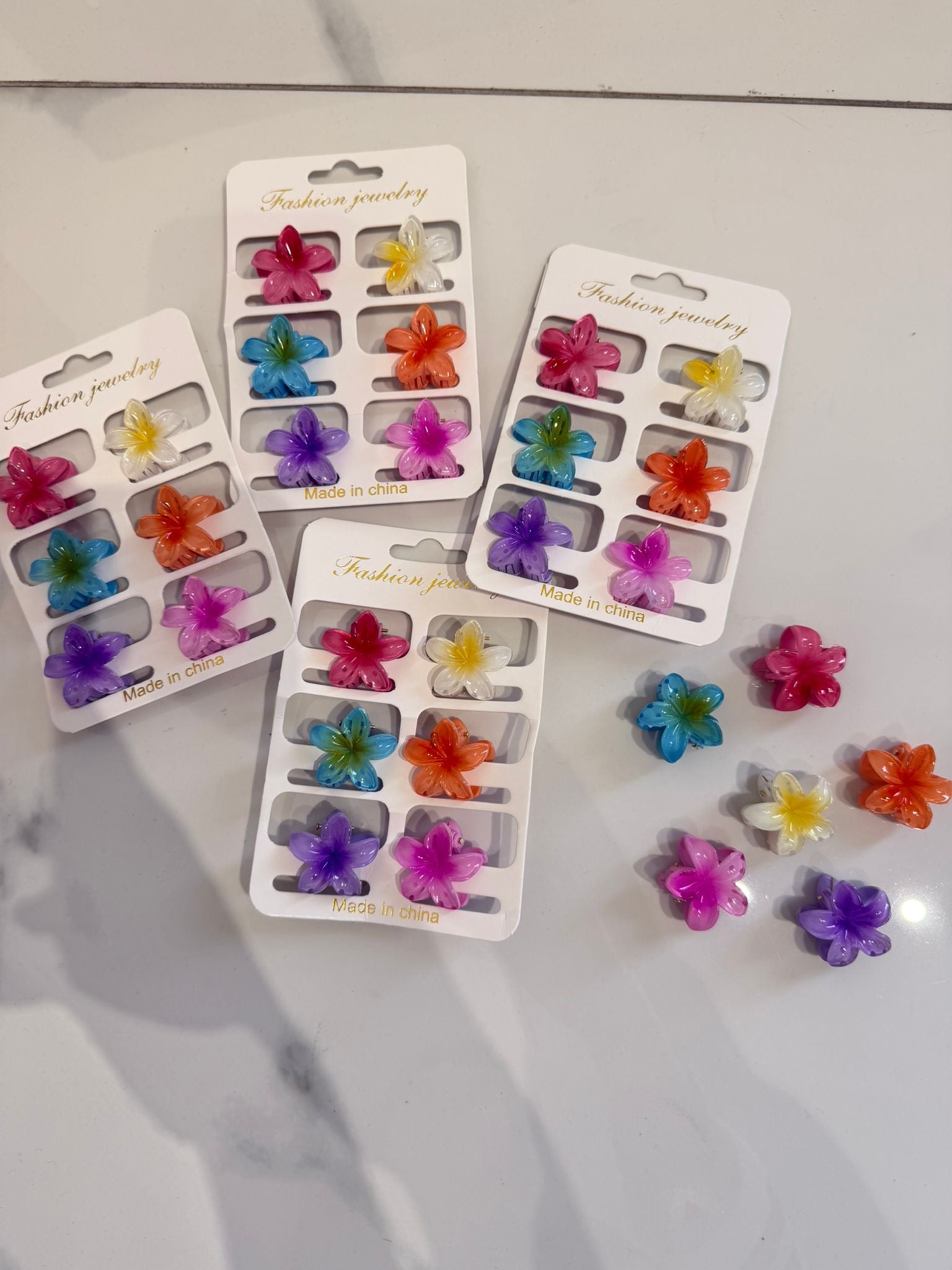 Set mollette colorate 6 pezzi