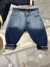 Jeans bicolore