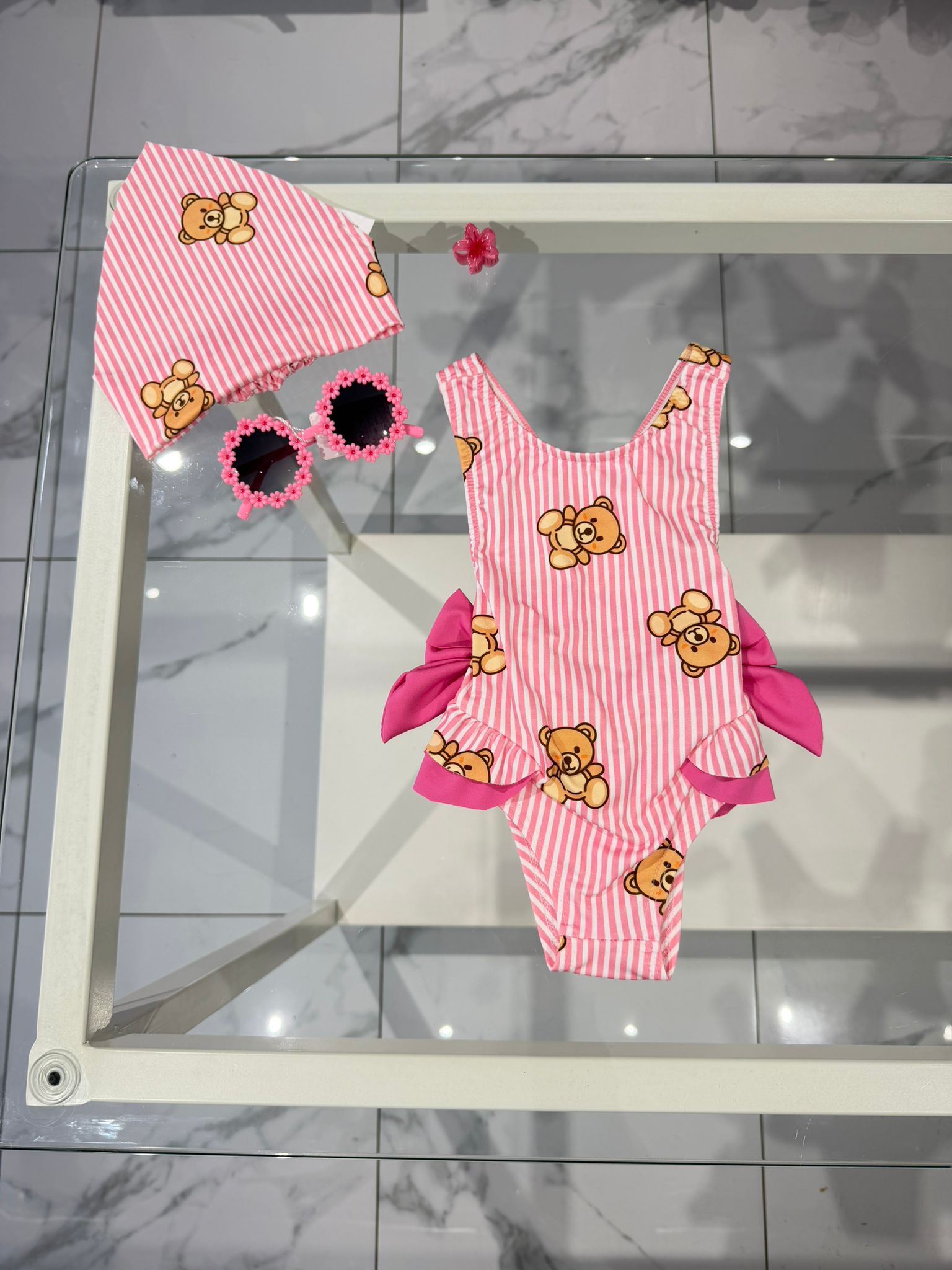 Costume Teddy fucsia