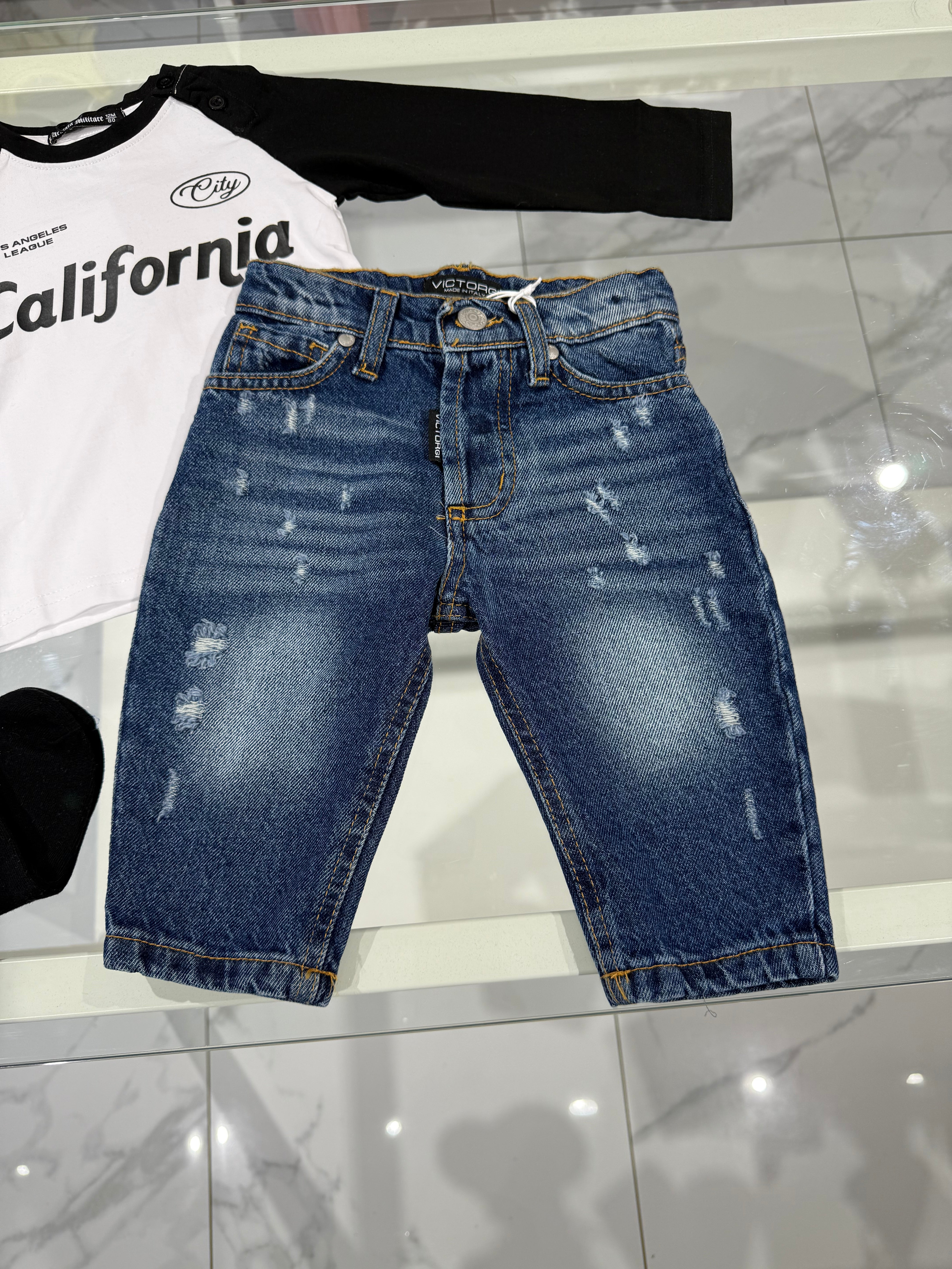 Jeans strappetti