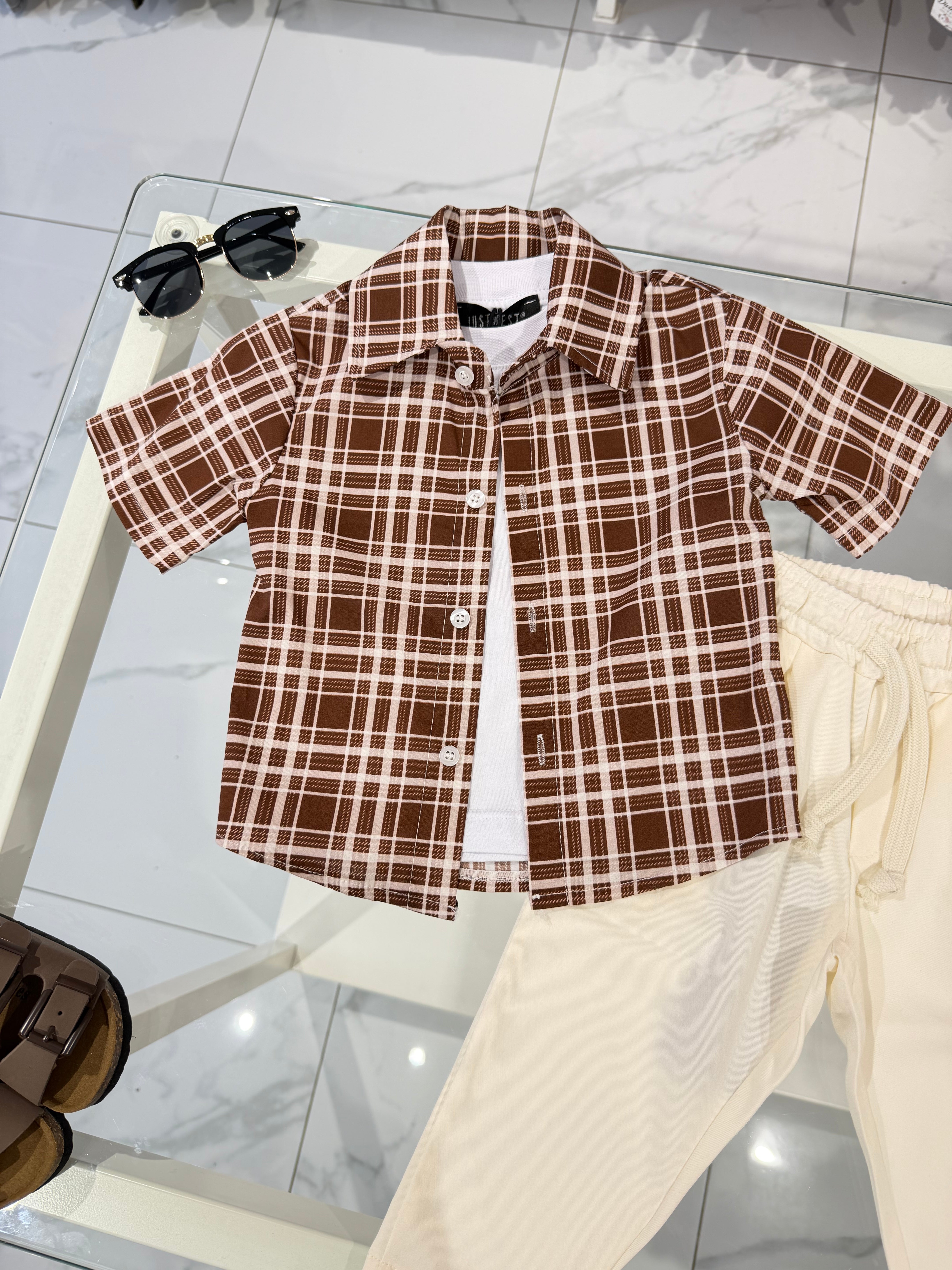 Camicia quadri