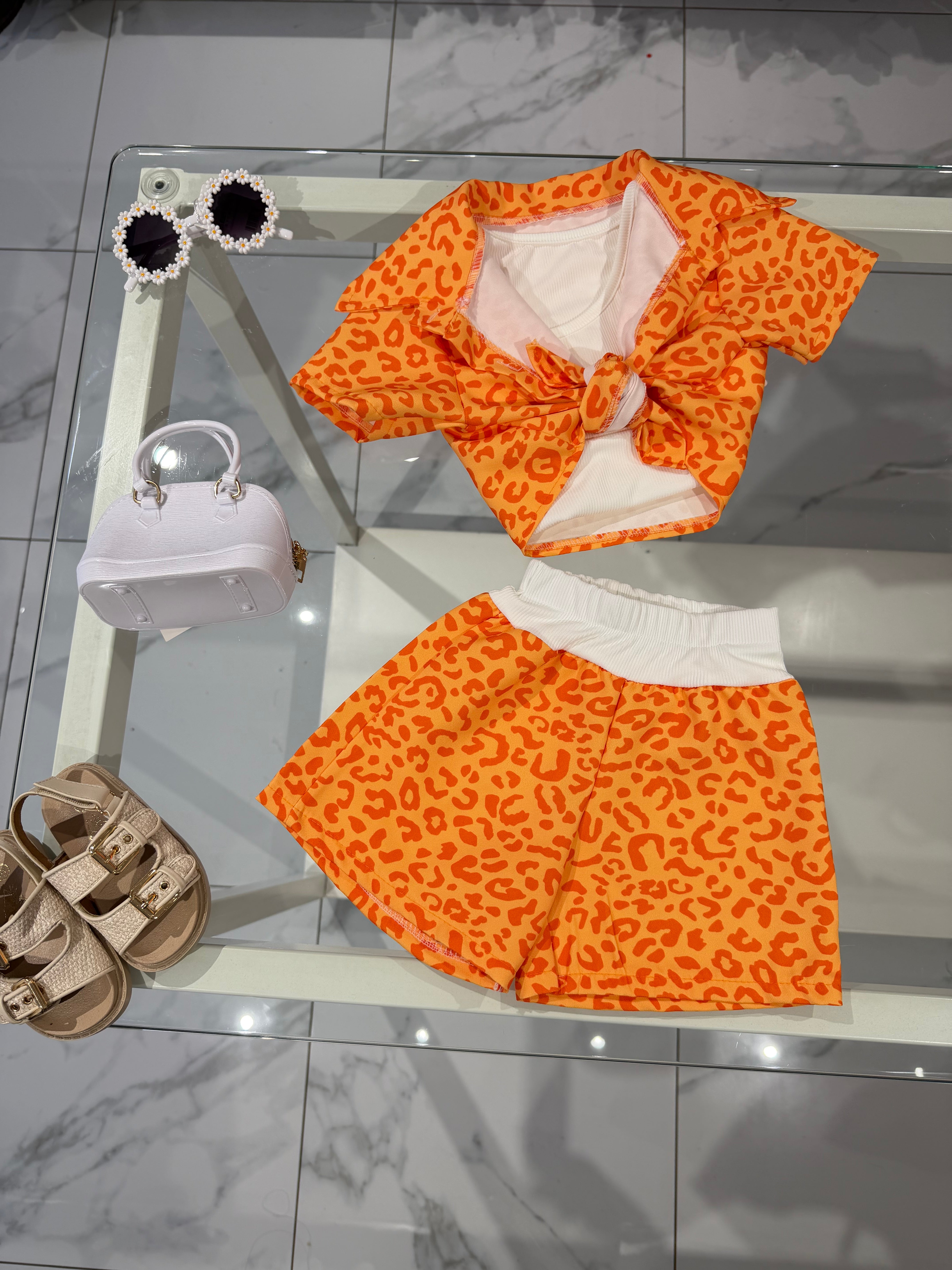 Coordinato animalier 3 pezzi