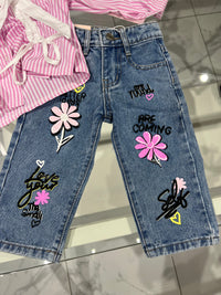 Jeans Flower