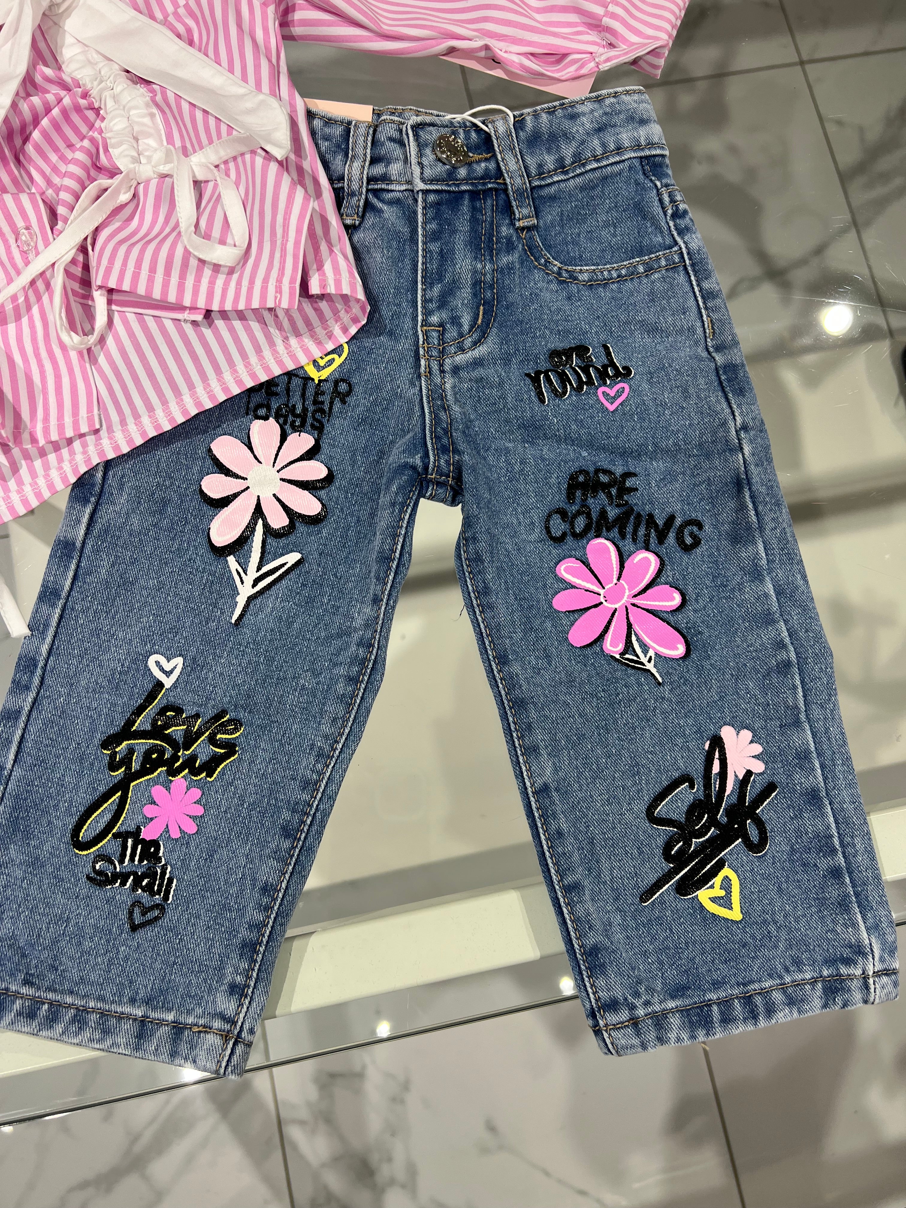 Jeans Flower