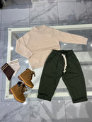 Mezzocollo beige