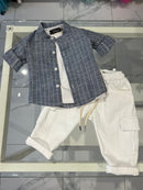 Camicia gessata