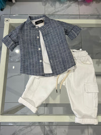 Camicia gessata