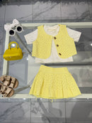 Coordinato diamond Yellow