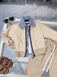 Jacket beje
