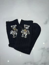 Calzino Teddy Pietre