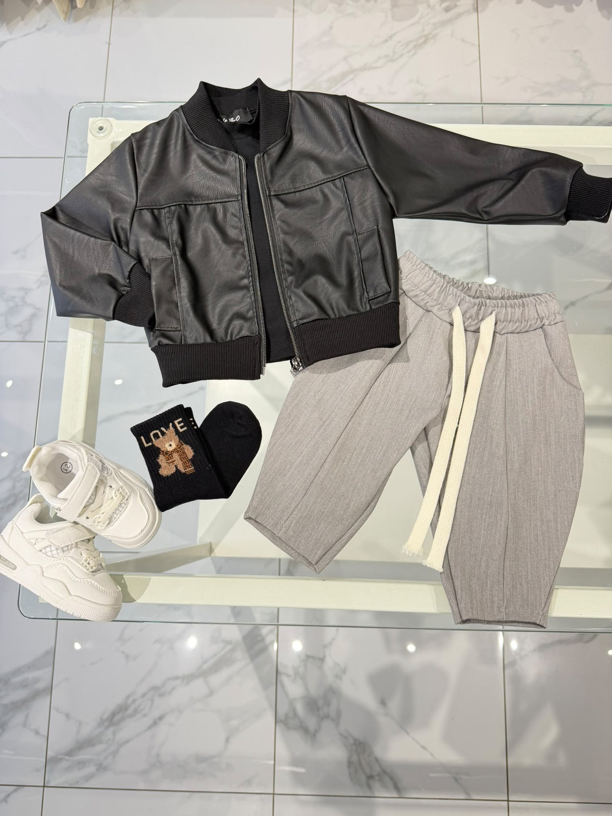 Pantalone Japan grey