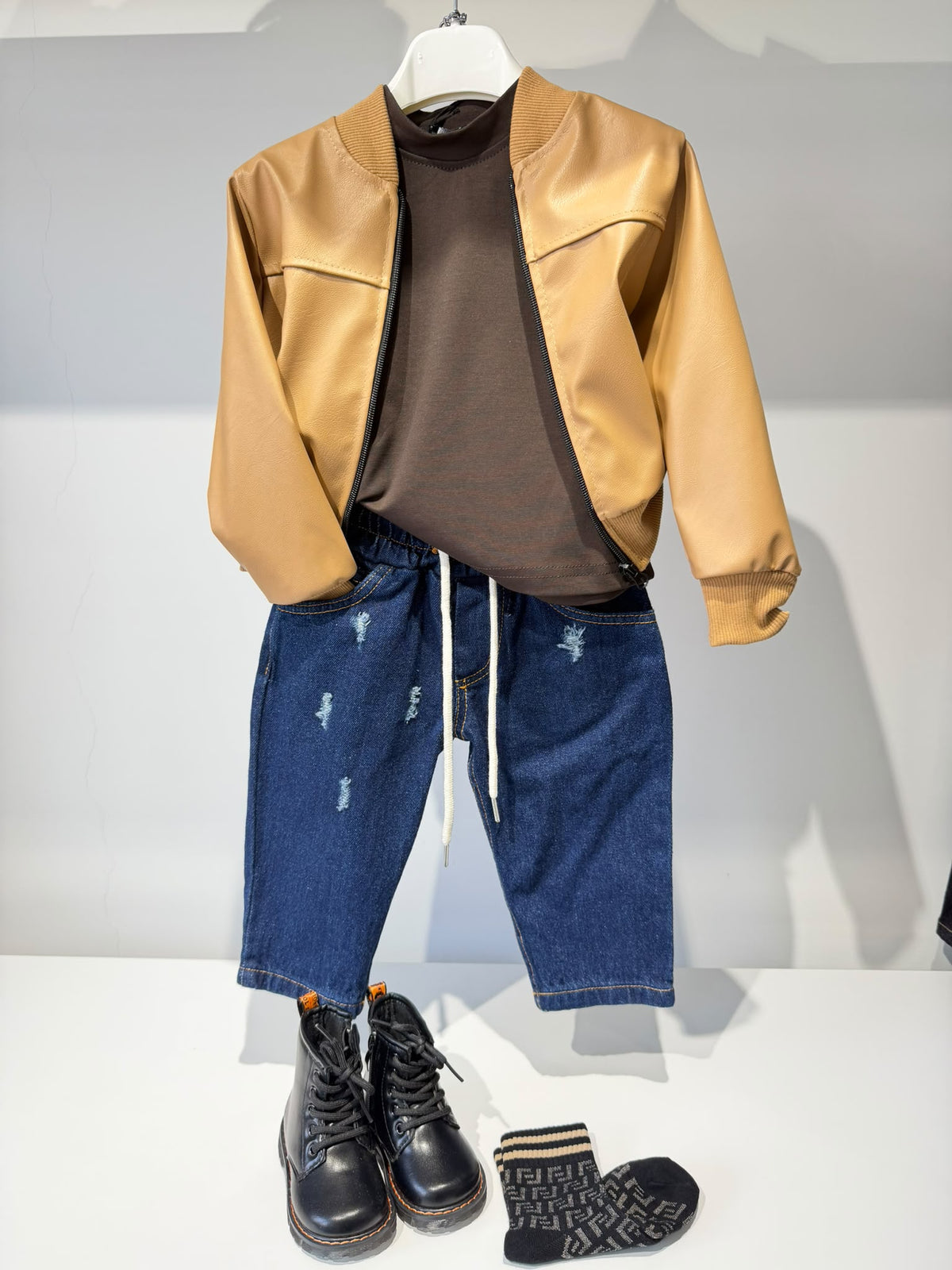 Jeans elastico in vita
