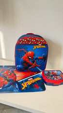 Zaino +set Spiderman