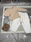 Maglia basic beige