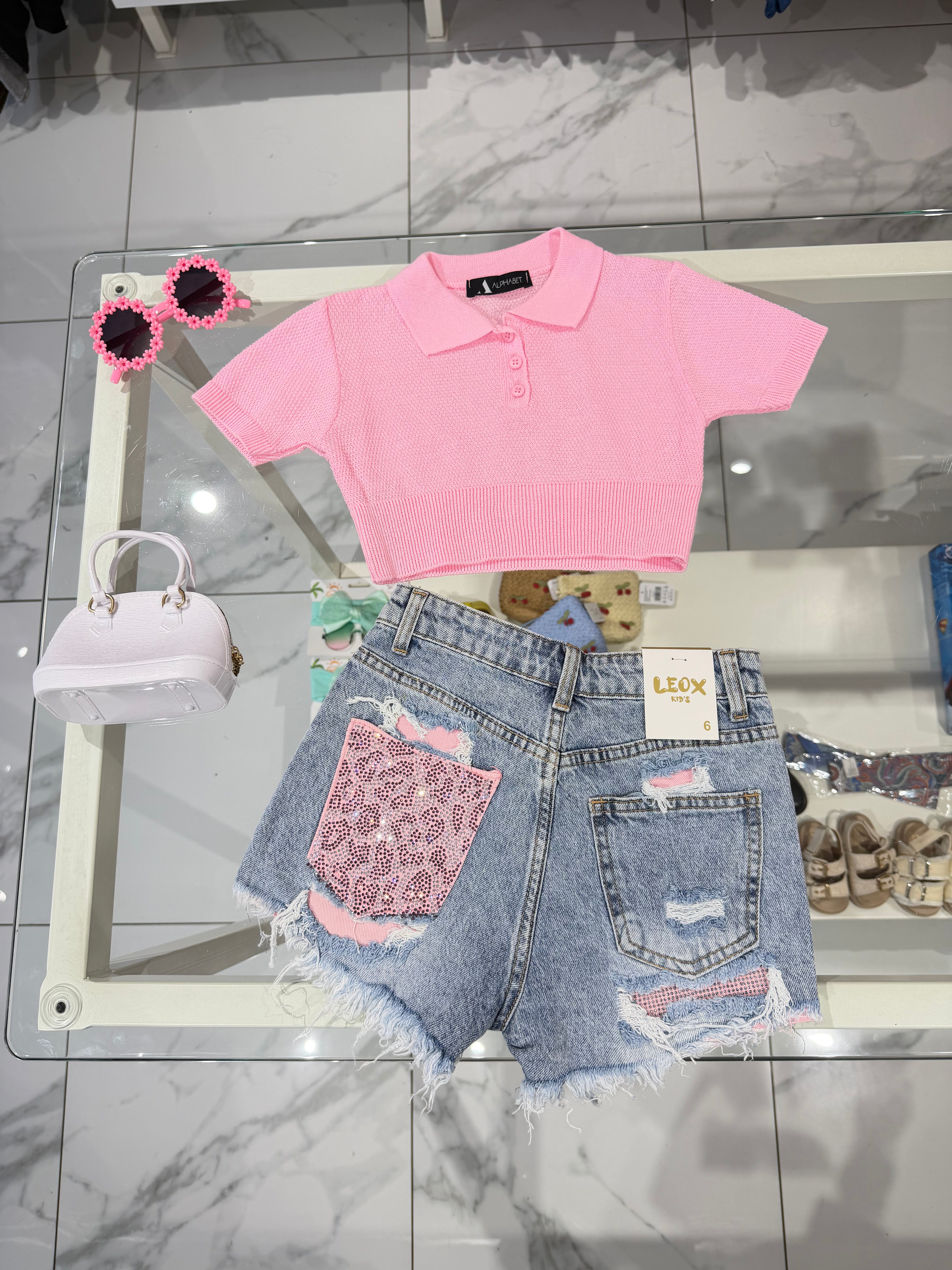 Short tasca animalier
