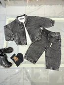 Coordinato Denim Black
