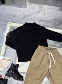 Mezzocollo nero