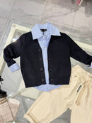 Cardigan blu