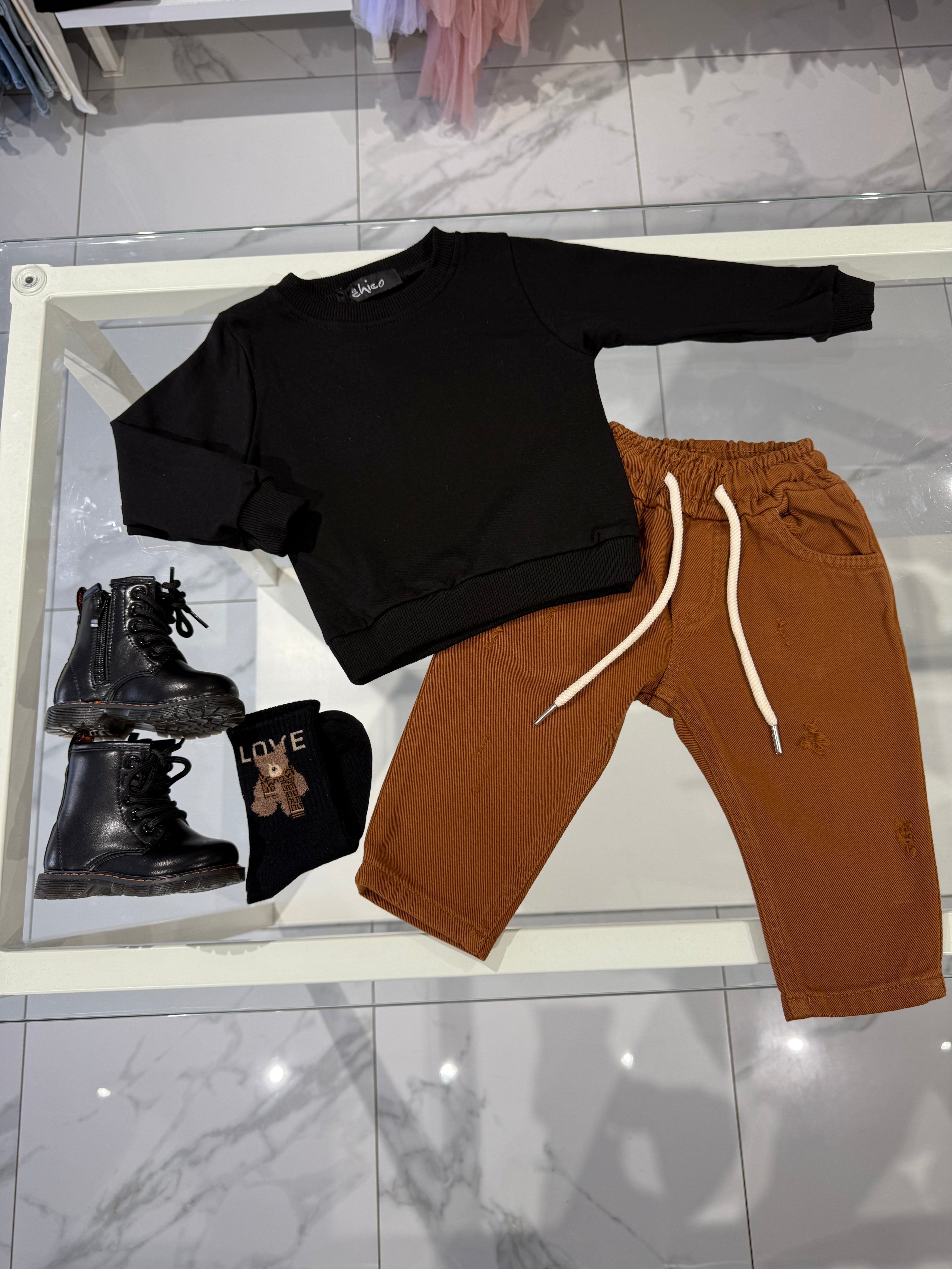 Jeans elastico in vita