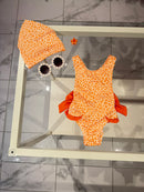 Costume animalier orange