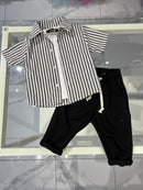 Camicia righe larghe