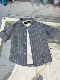 Camicia gessata