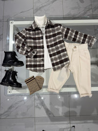 Camicetta quadri flanella