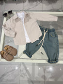 Camicia beige