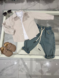 Camicia beige