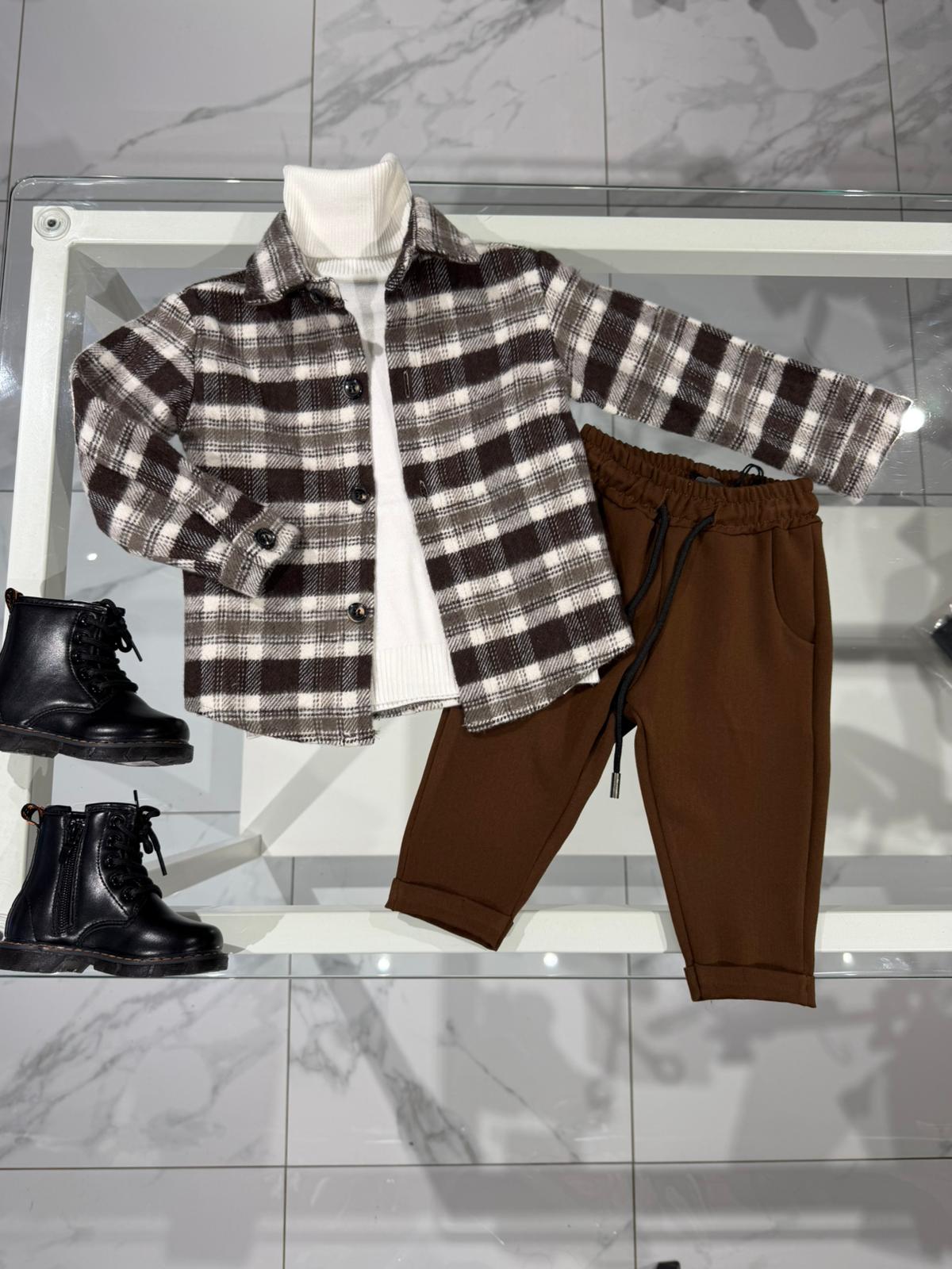 Camicetta quadri flanella