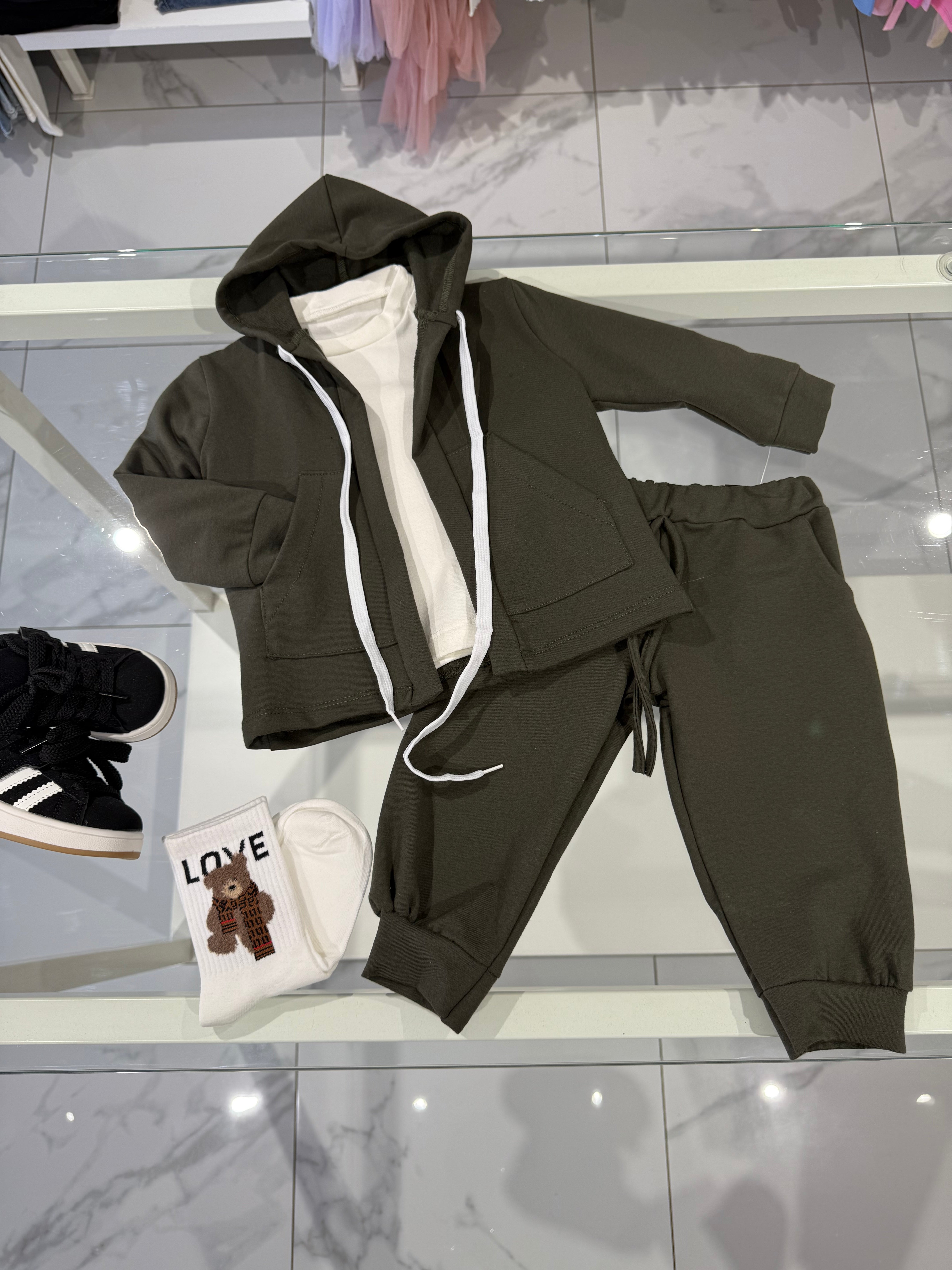 Coordinato green military