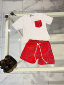 Costume + t-shirt red