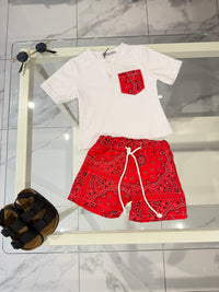 Costume + t-shirt red
