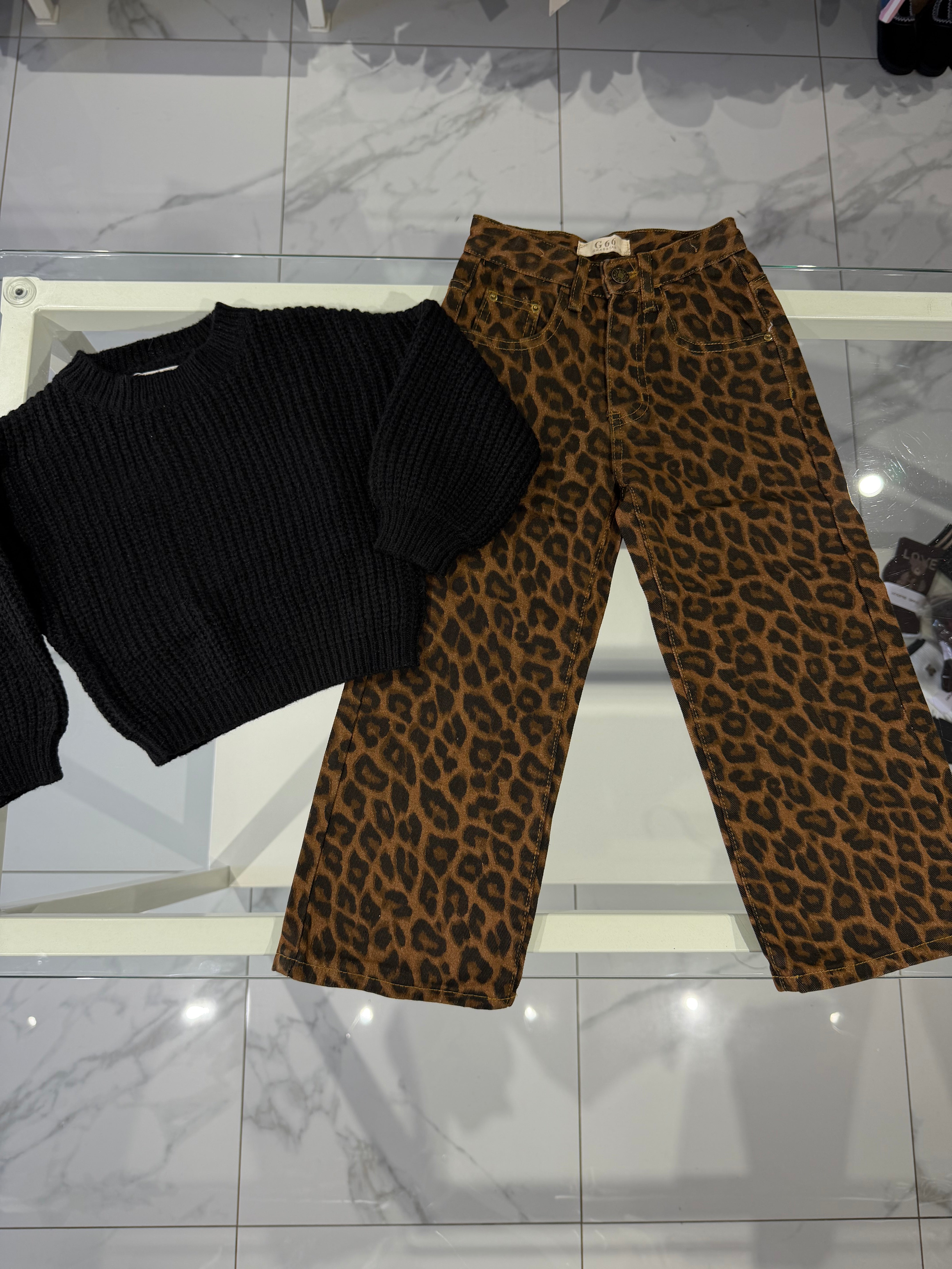 Jeans animalier
