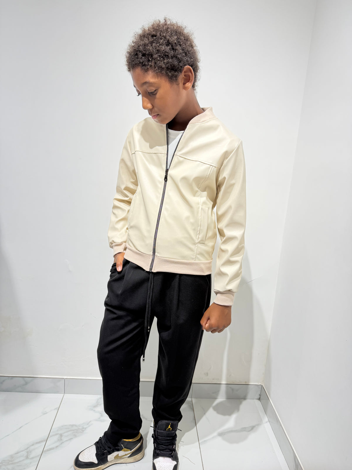 Jacket ecopelle