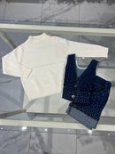 Maglioncino basic bianco