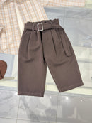 Pantalone con cintura Brown