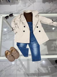Salopette jeans