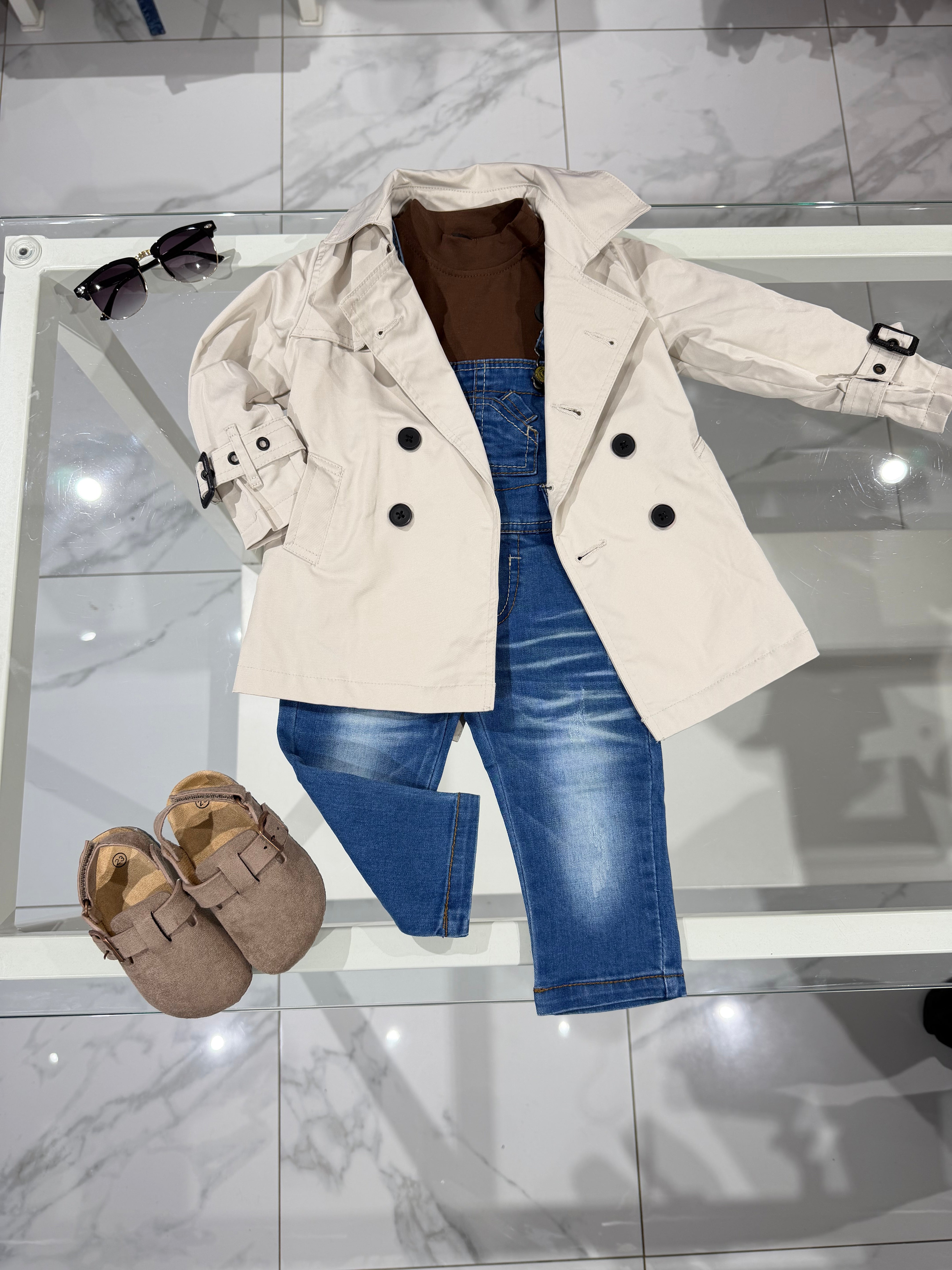 Salopette jeans