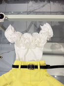 Body rouches white