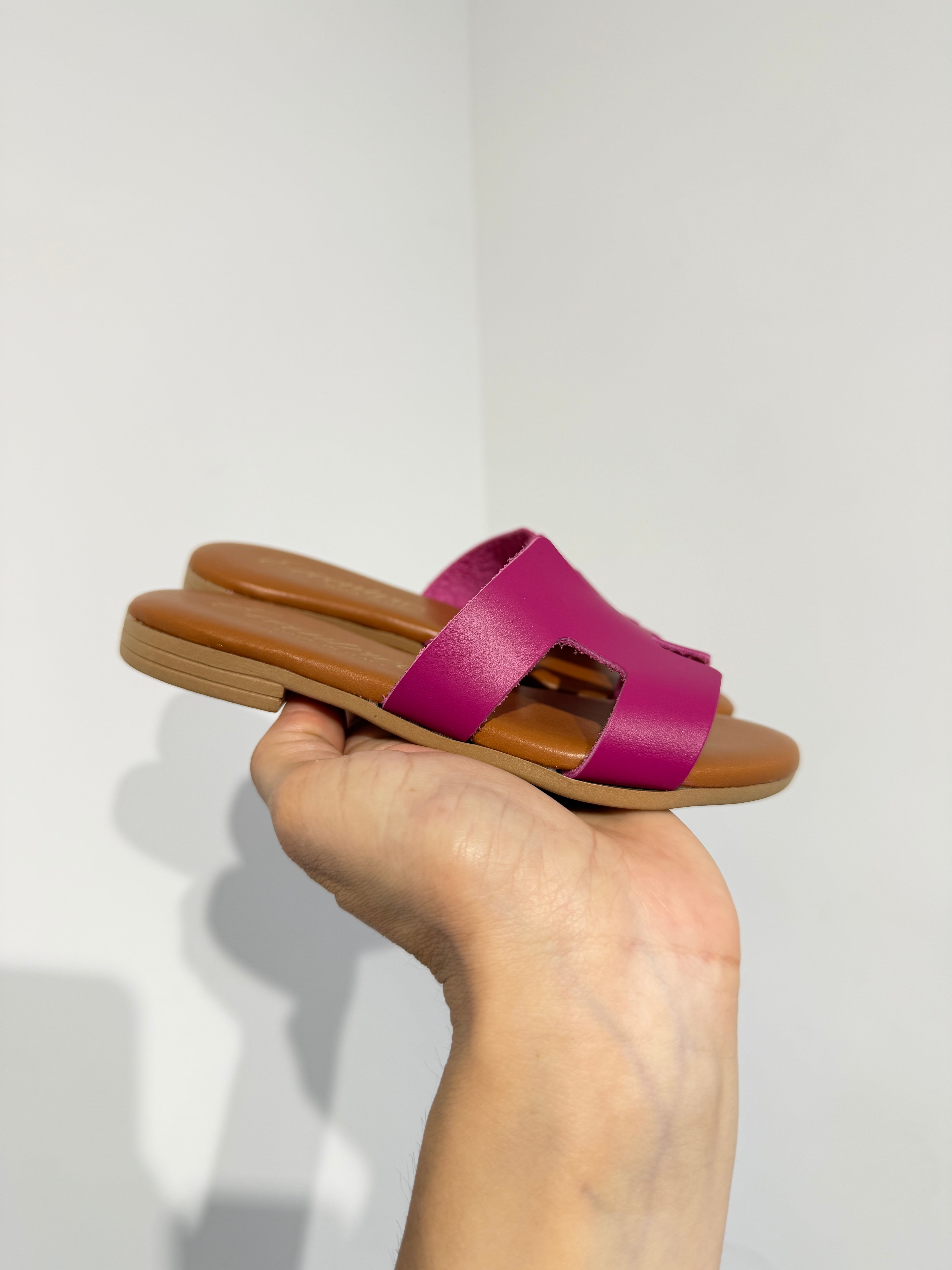 Ciabatta mod. Herme* fucsia