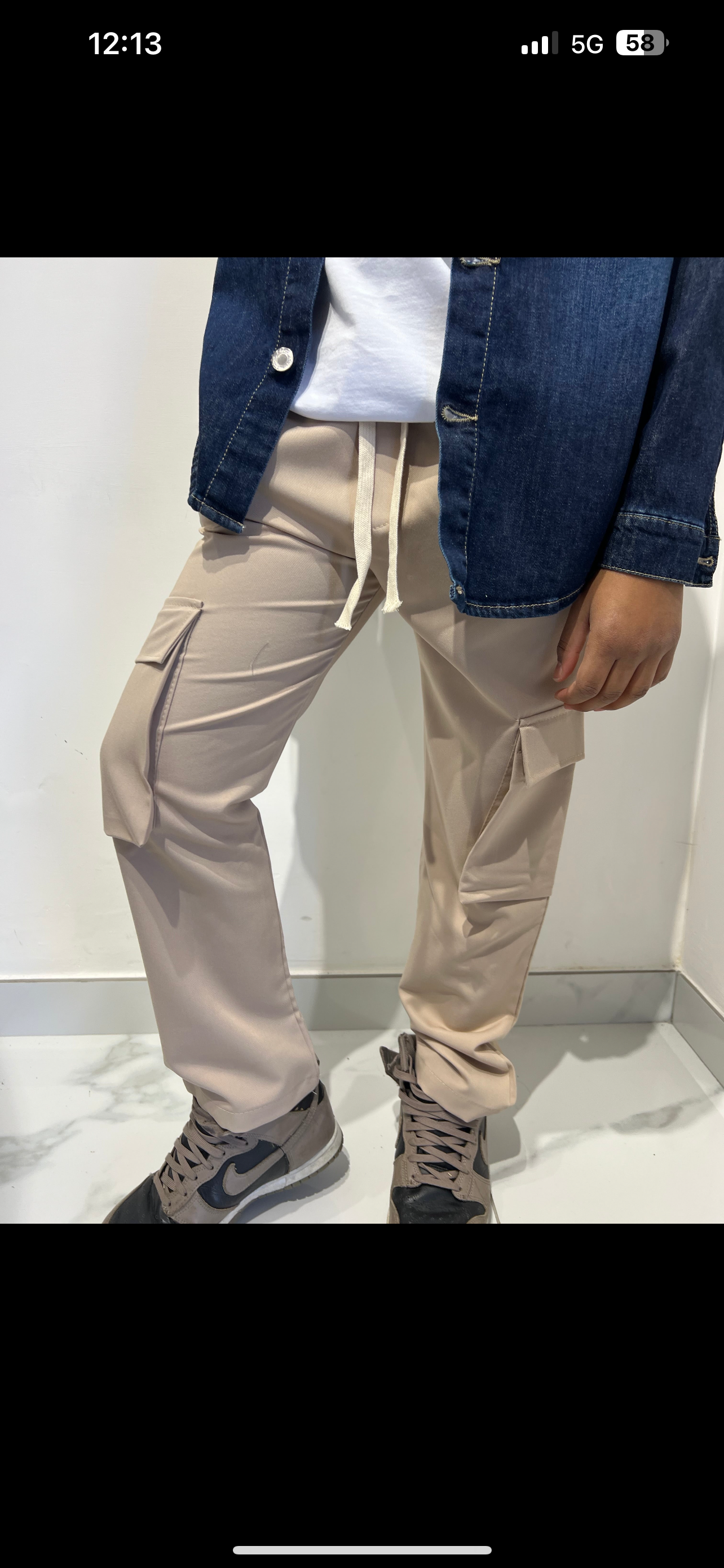 Pantalone cargo