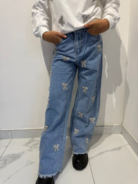 Jeans fiocchetti