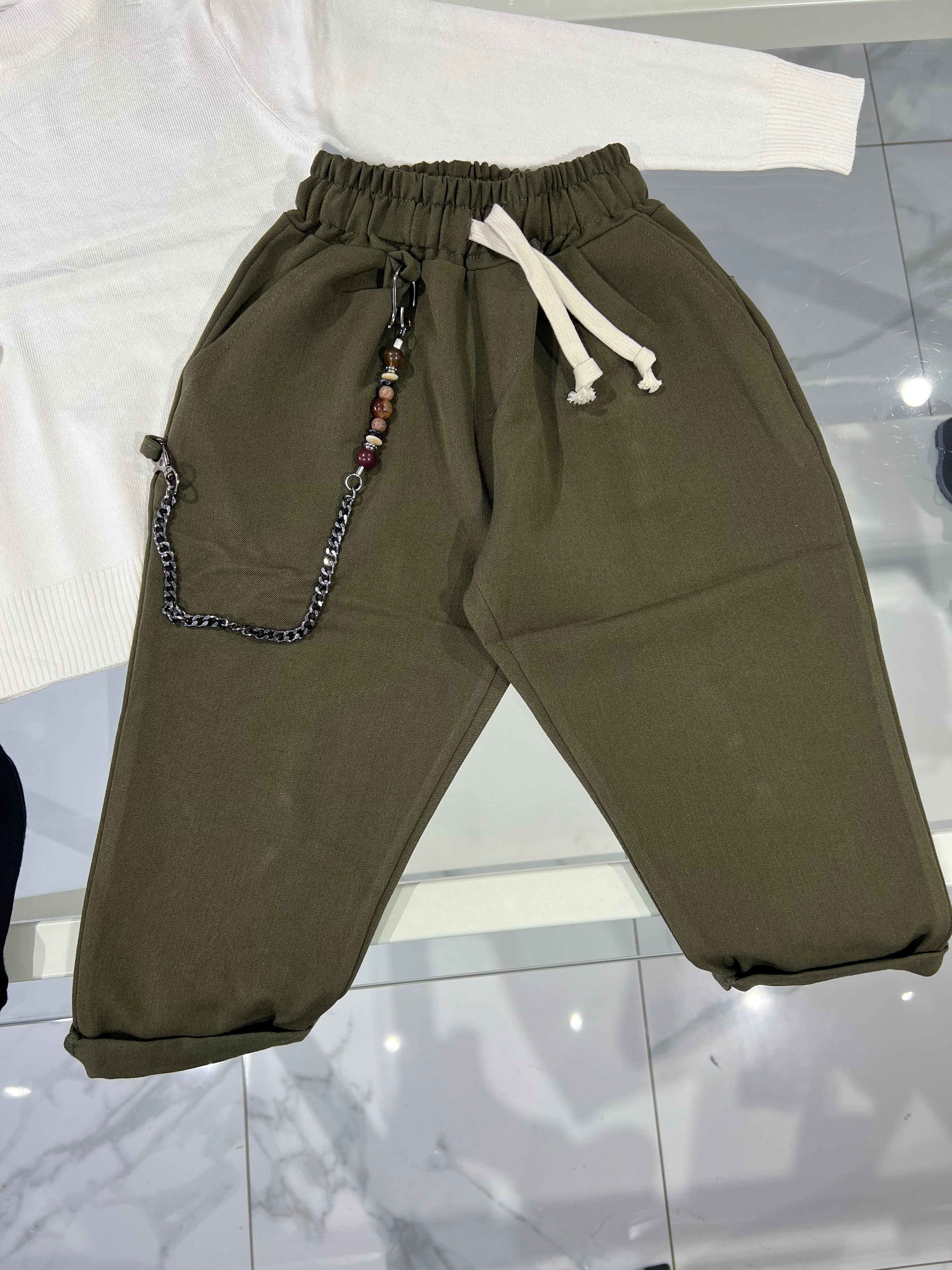 Pantalone  Just Verde Militare