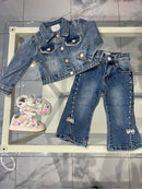 Jeans perle
