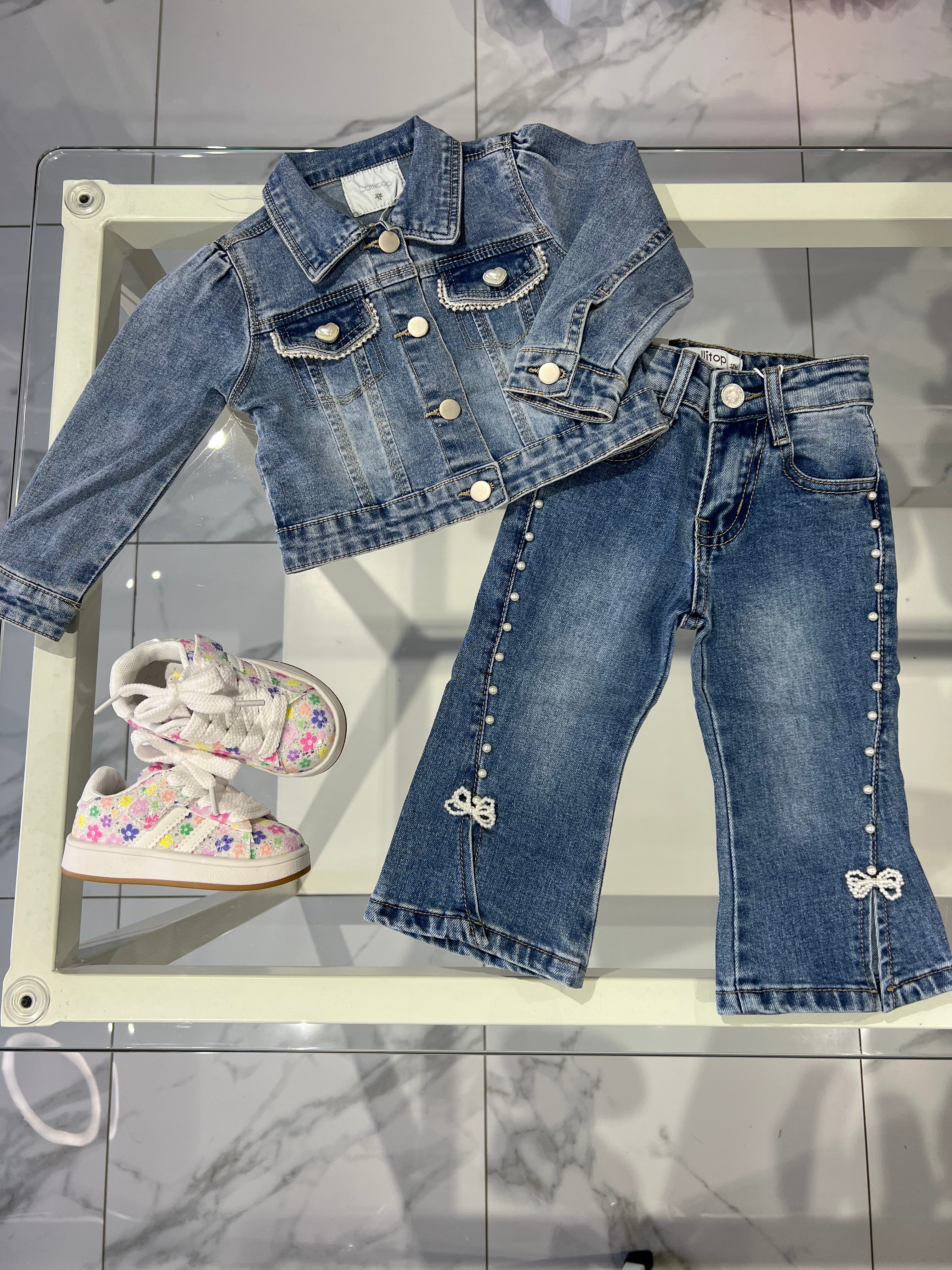 Jeans perle