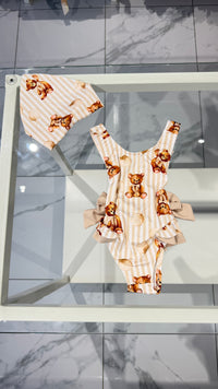 Costume Teddy beje