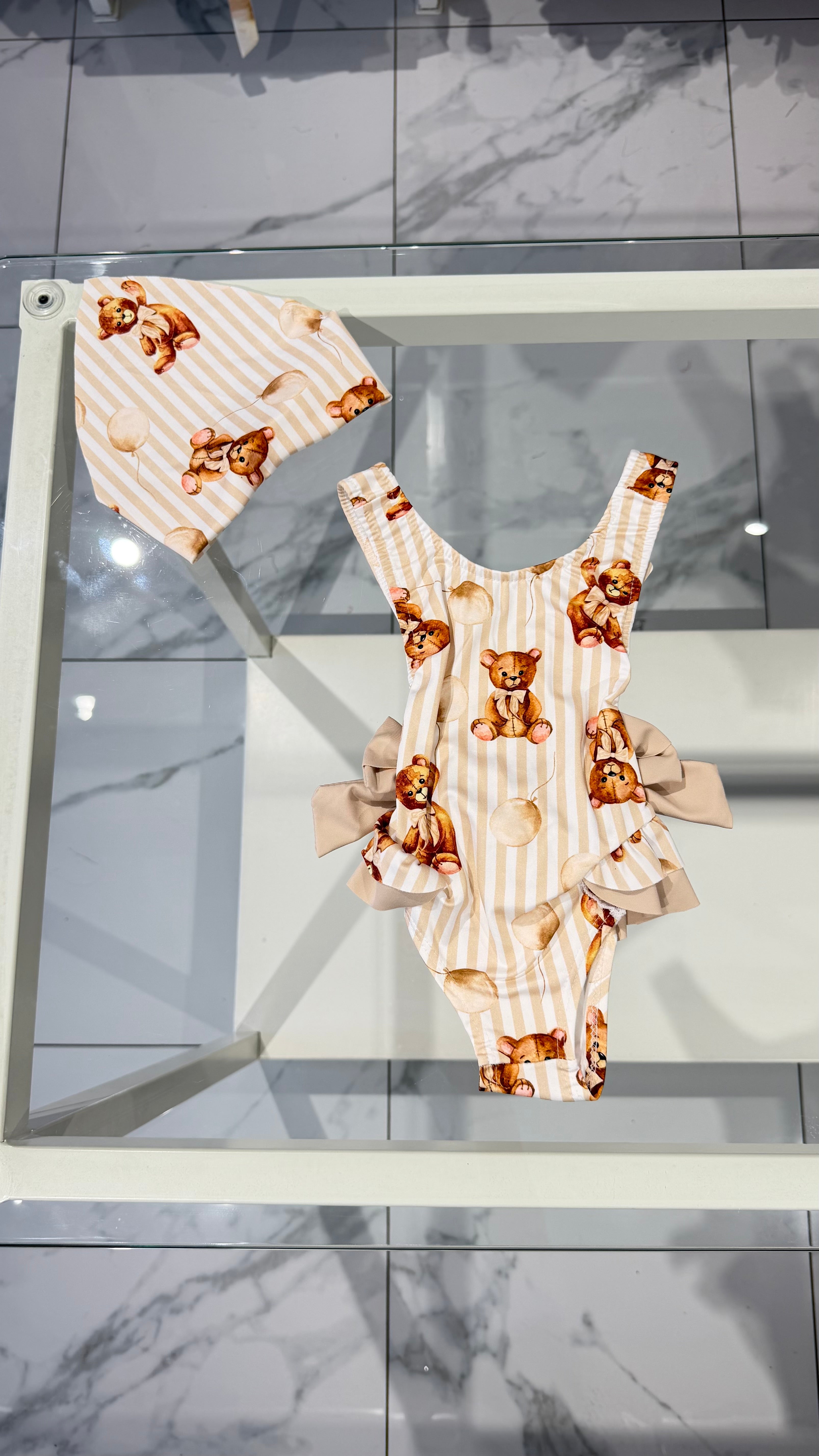 Costume Teddy beje